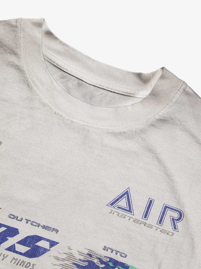 Thesupermade Washed Edge Long Sleeve T-shirt