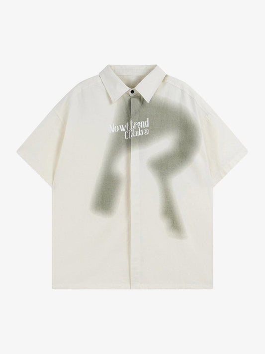 Thesupermade High Street Versatile Short-sleeved Shirt