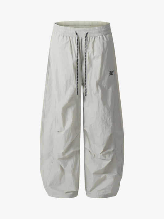 Retro Outdoor Sports Paratrooper Barrel Pants