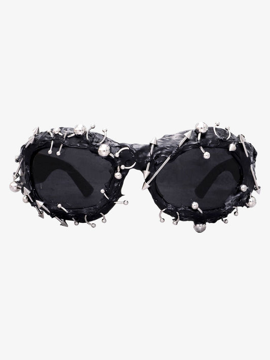 Rivet Punk Style Sunglasses