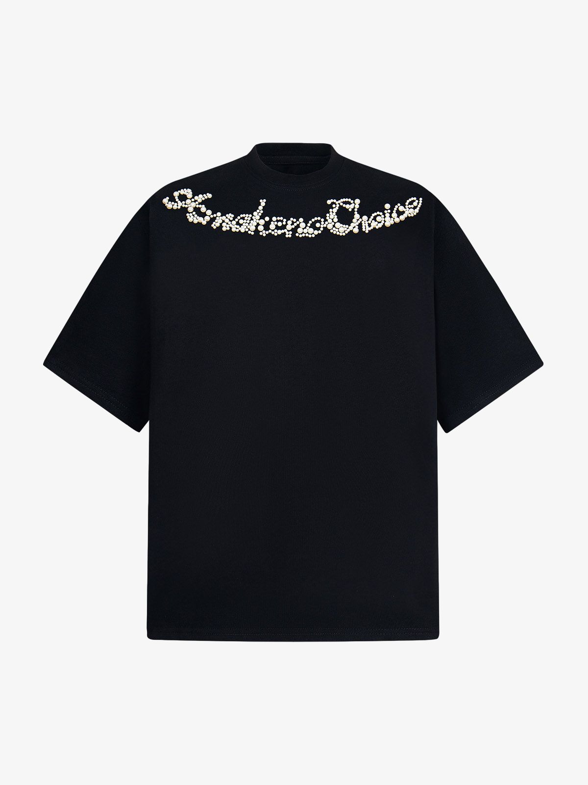 ◼️ar◼️mame Embroidery Shirt - black Black Comme des Garçons Shirt Woven Shirt | SVD