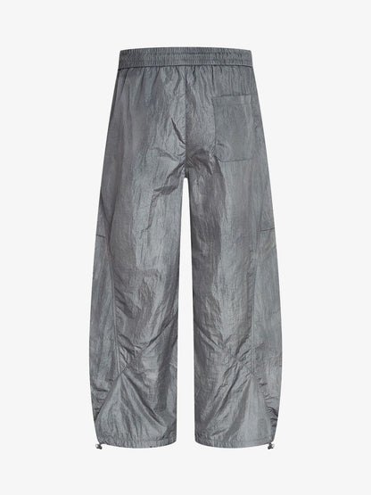 Retro Paratrooper Drape Barrel Pants