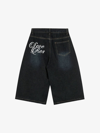 Cleanfit Stitched Barrel Jorts