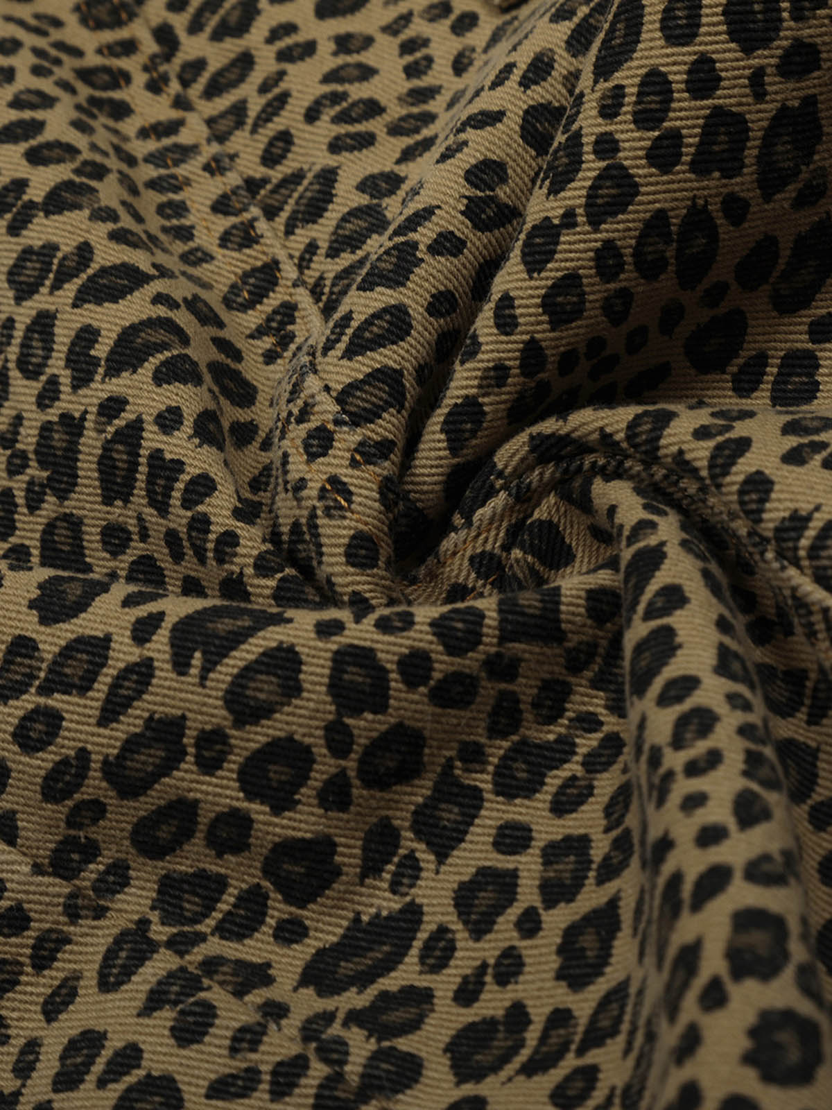 Cheetah Print Barrel Pants - 2416