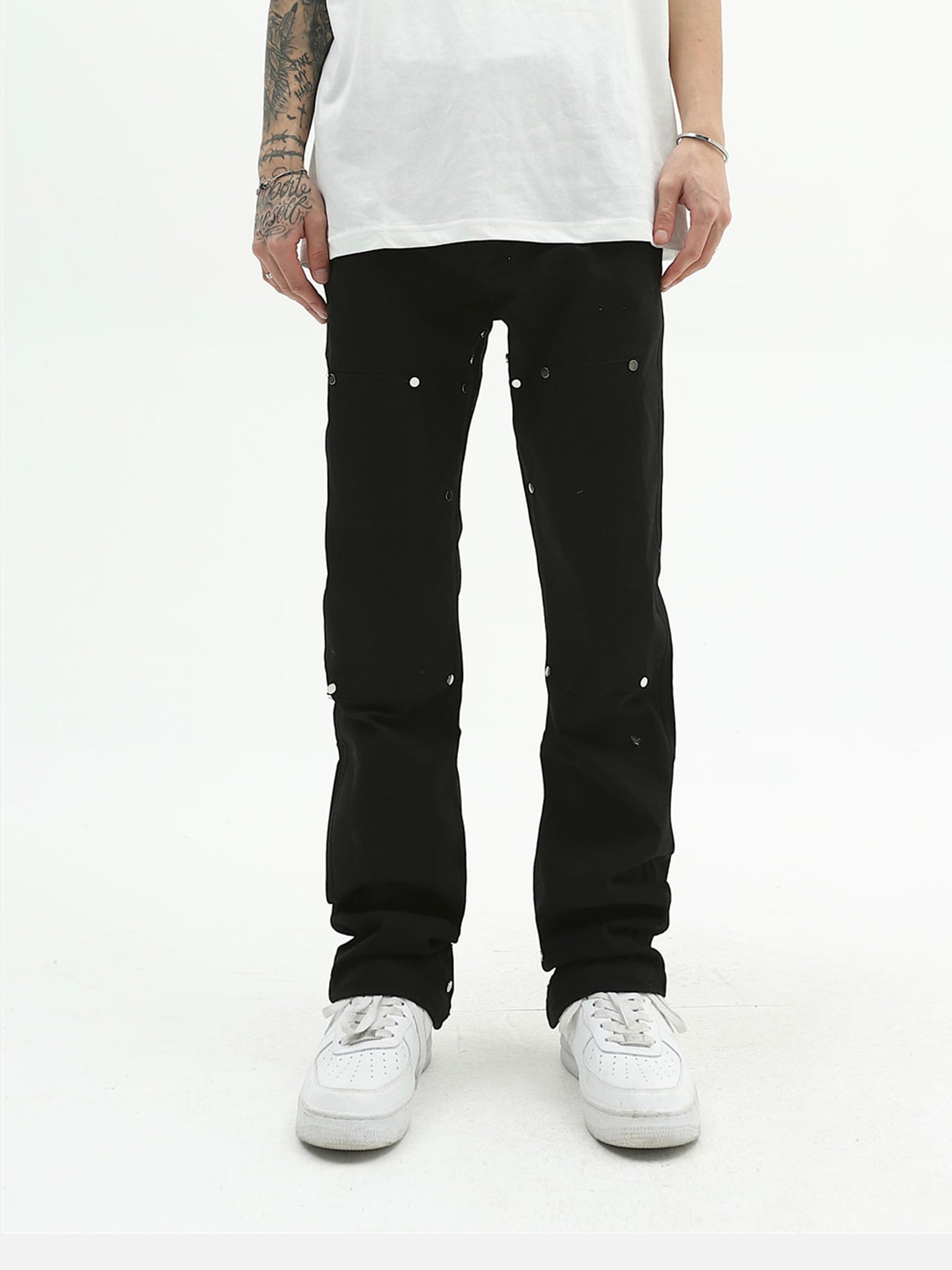 Thesupermade American High Street Digital Embroidered Jeans