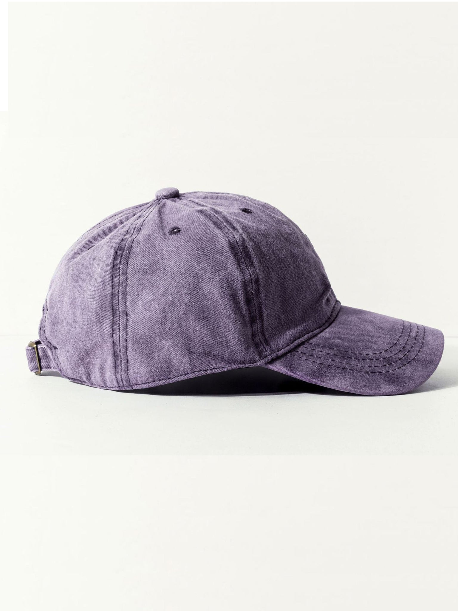 The Supermade Men Solid Color Heavy Washed Canvas Cap -1072 - SuperMade?