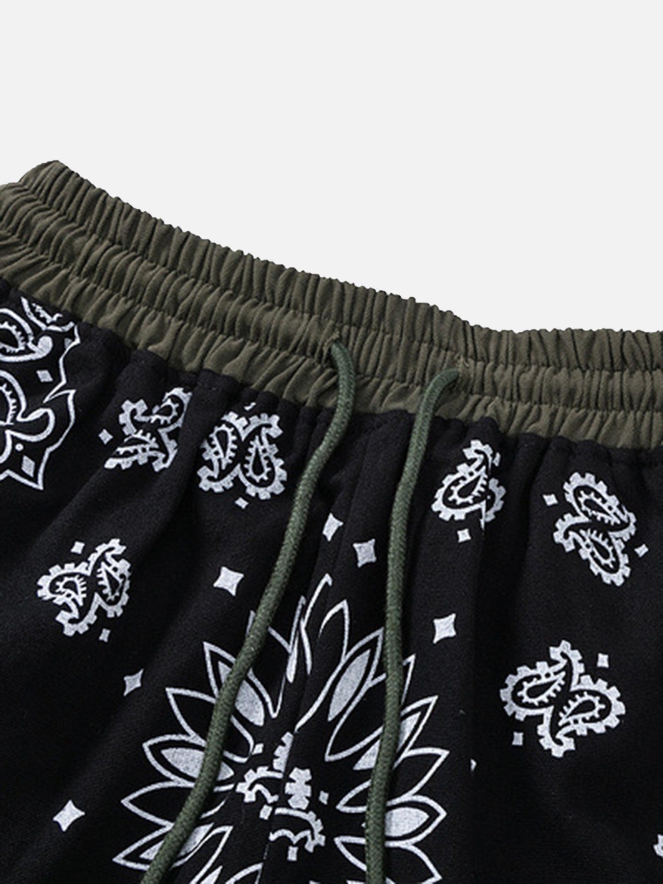 Thesupermade High Street Cashew Flower Casual Shorts