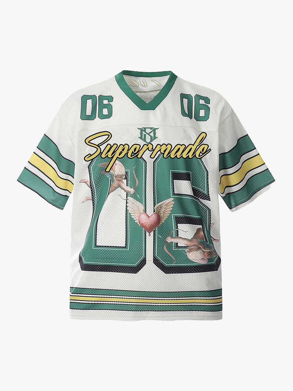 Sports Jersey V-Neck T-Shirt 