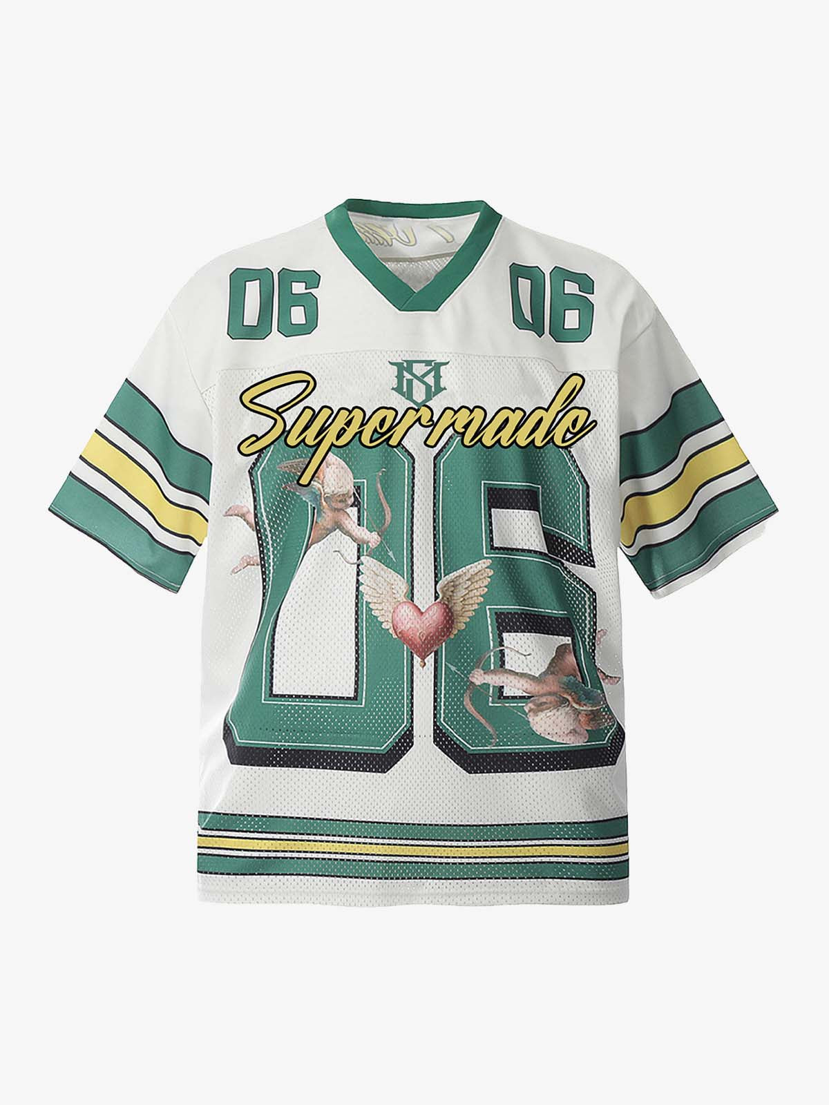 Sports Jersey V Neck T Shirt