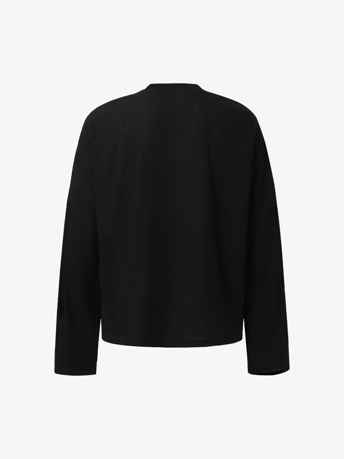 Cat Print Long-Sleeved T-Shirt 