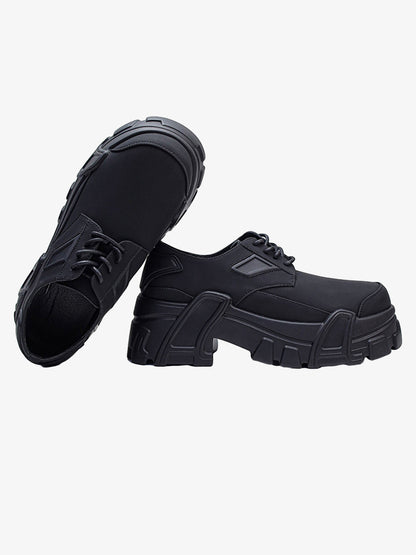 All-Black Platform Shoes 