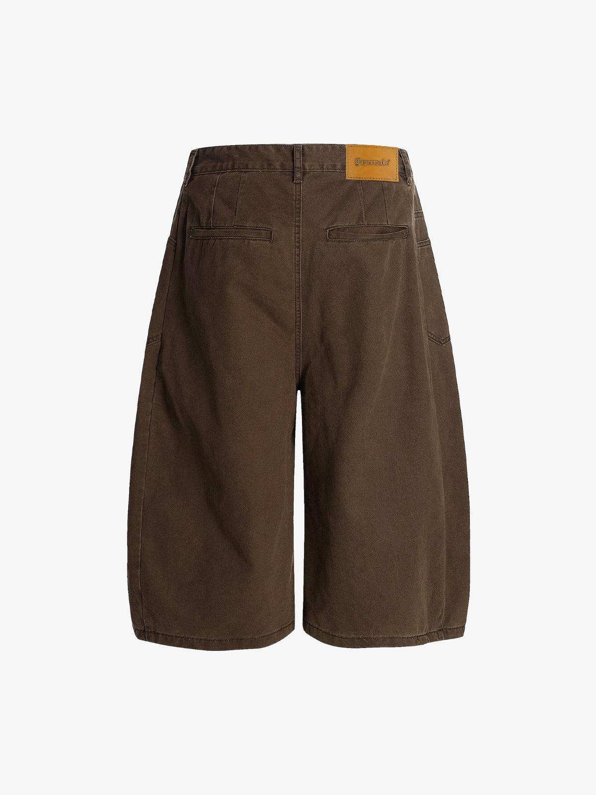 Deconstructed Casual Scimitar Denim Jorts 