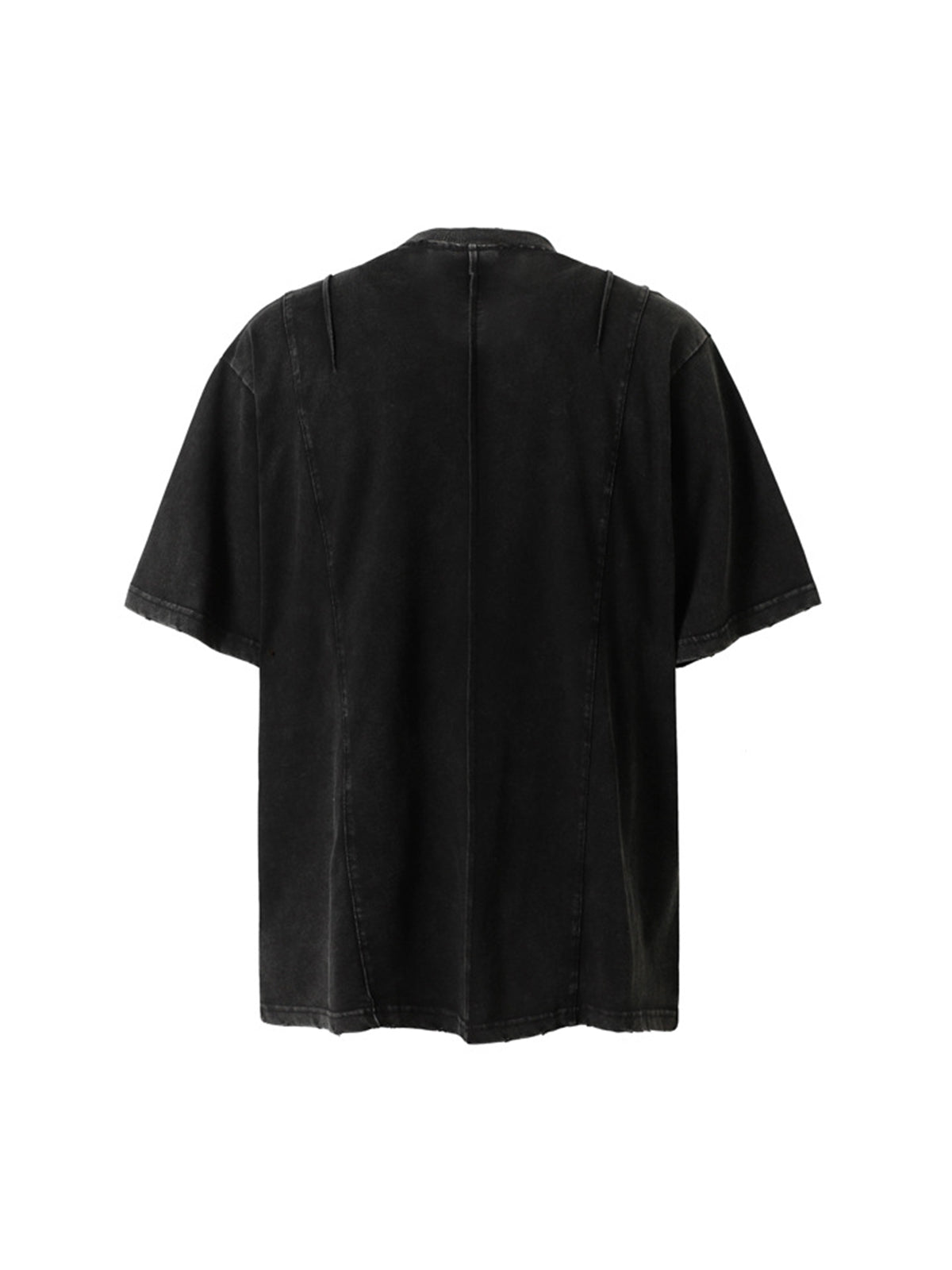 Vintage Washed Multi-Pocket T-Shirt