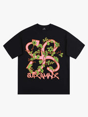 Vintage Double S Vine Graphic T-Shirt 