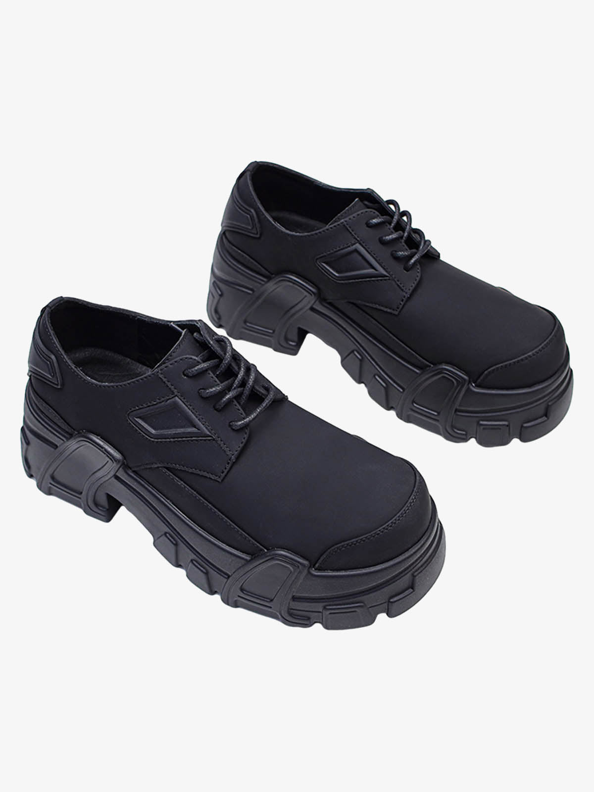 All-Black Platform Shoes 