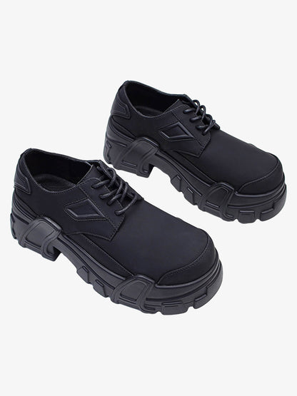 All-Black Platform Shoes 