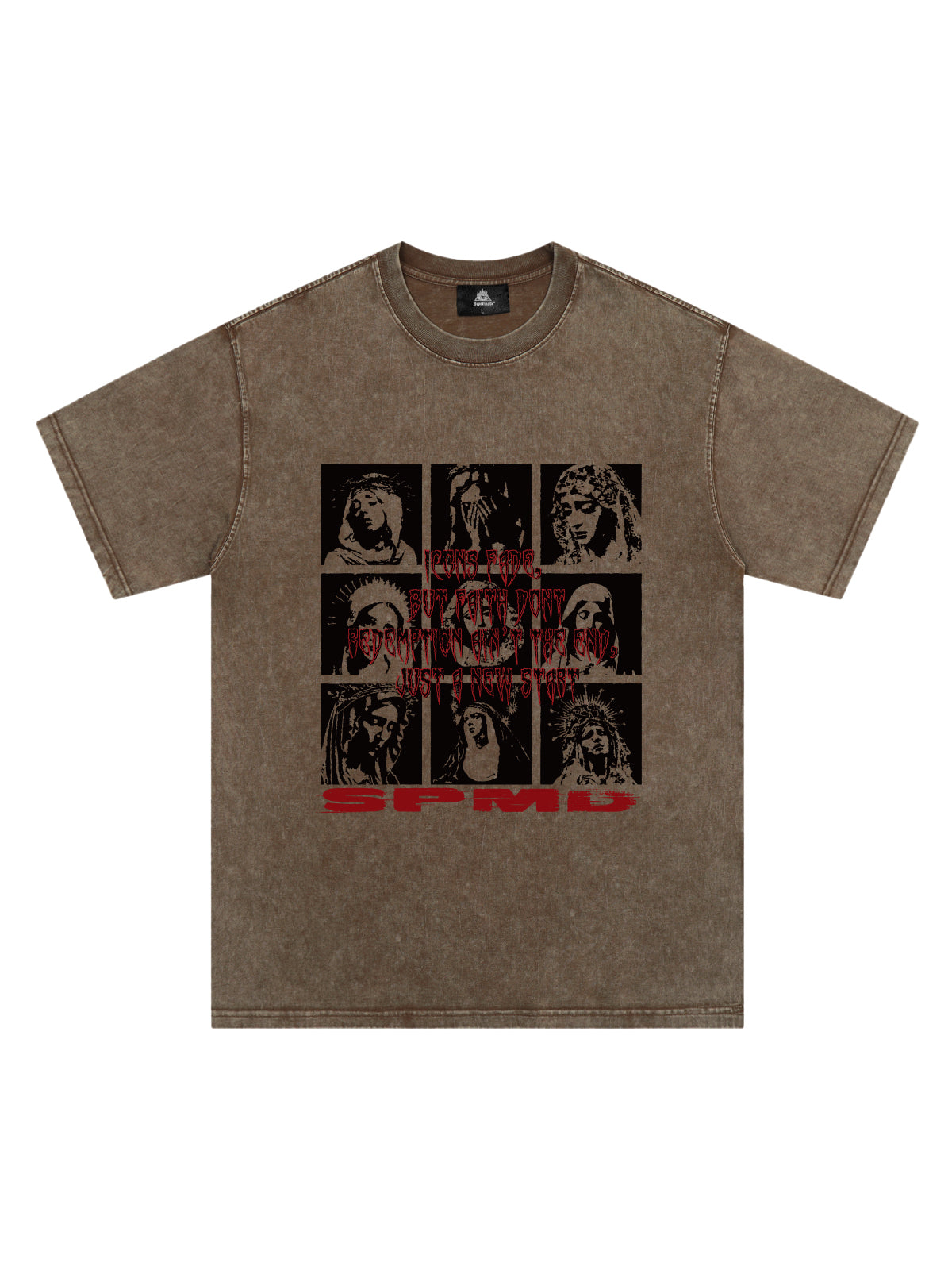 Original Saint Slogan Graphic T-Shirt 