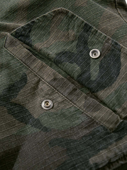 Camouflage Bomber Jacket with Detachable Hood - Perfect for Casual and Outdoor Adventures 