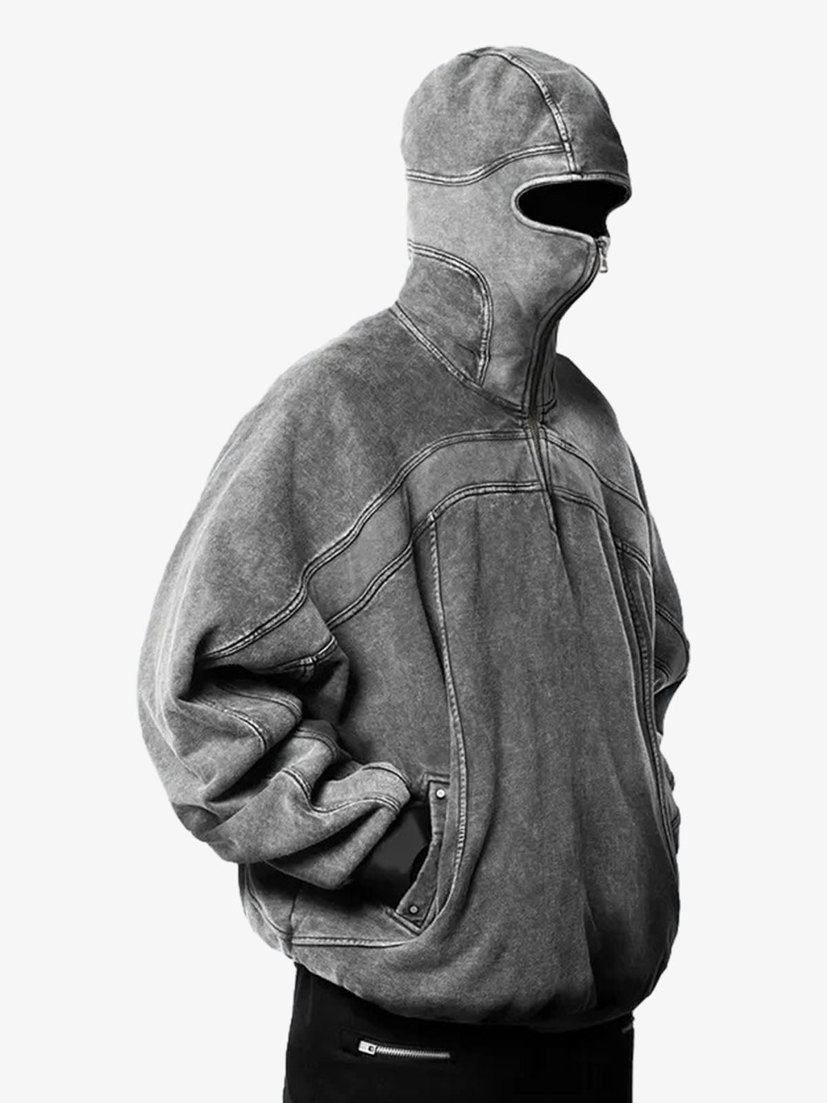 High-Performance Hooded Jacket for Extreme Weather Protection 