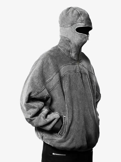 High-Performance Hooded Jacket for Extreme Weather Protection 