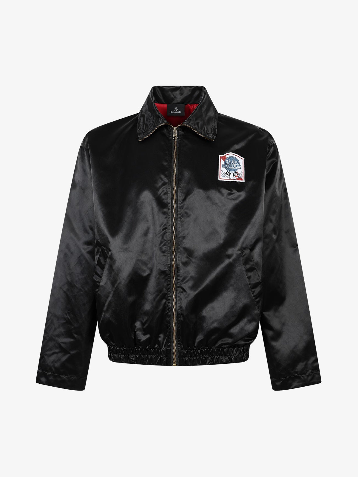 Street Badge Embroidered Lapel Jacket
