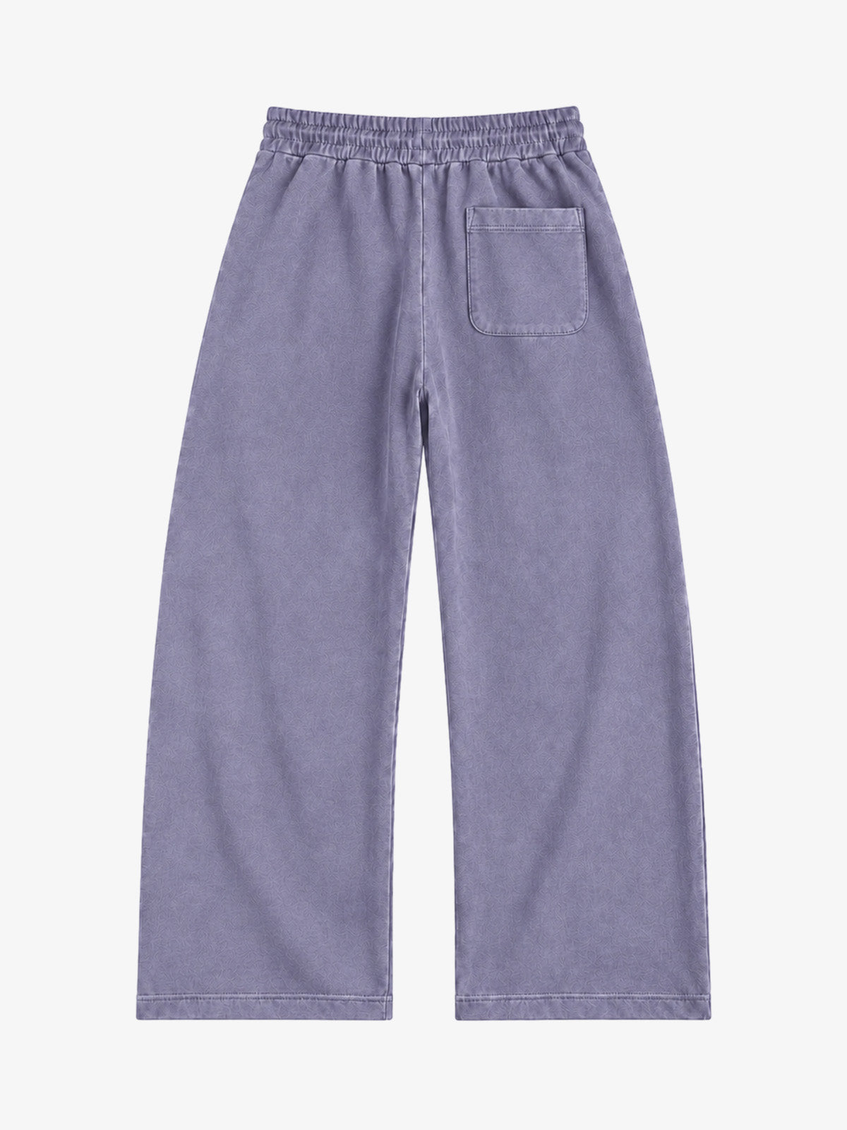 Vintage-Washed Loose-Fit Graphic-Print Casual Set