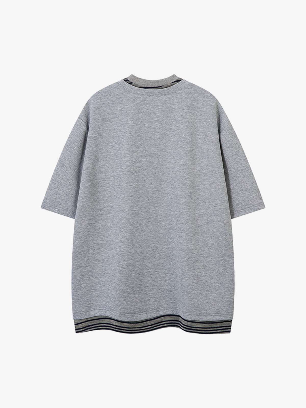 High Street Tie Embroidered Design T-shirt 