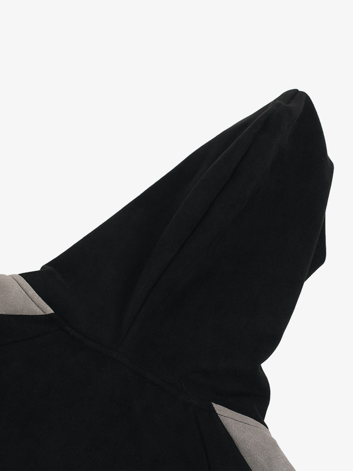 Suede Foam Letter Patchwork Zipper Shorts Jacket 