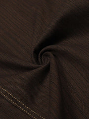 Vintage Contrast Thread Barrel Pants 