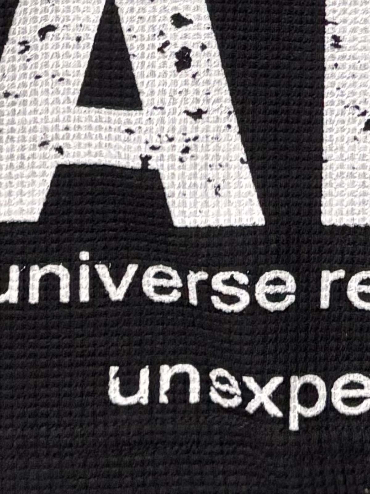 Street Cross Lettering Print Long-Sleeved T-Shirt 