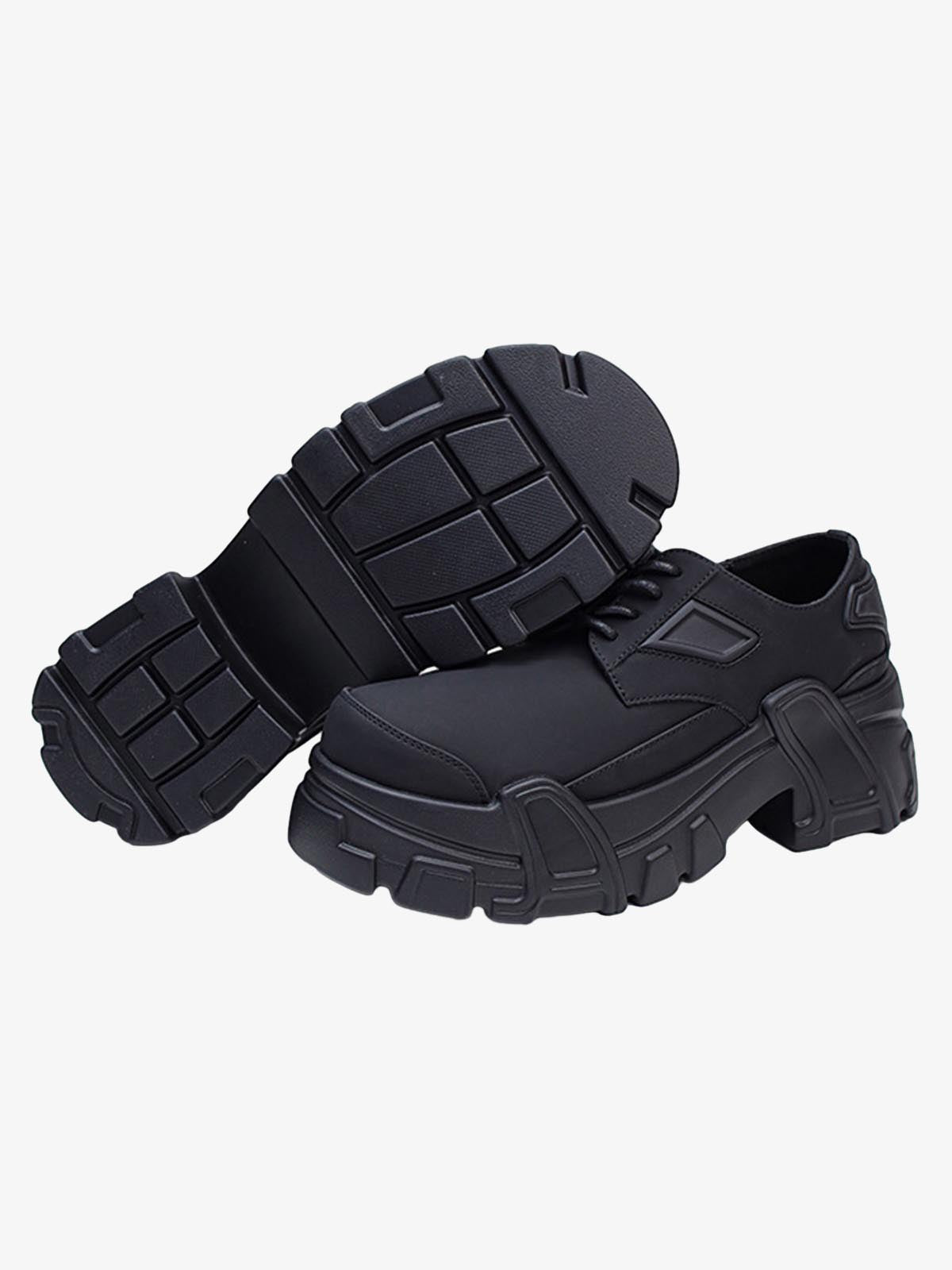 All-Black Platform Shoes 