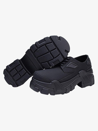 All-Black Platform Shoes 