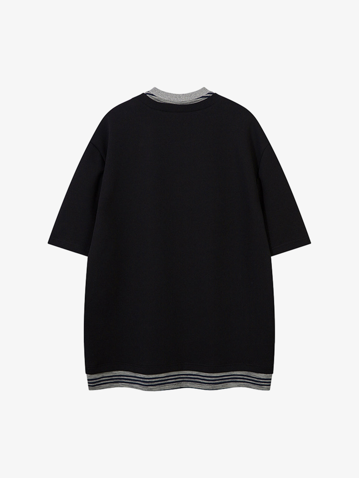 High Street Tie Embroidered Design T-shirt 