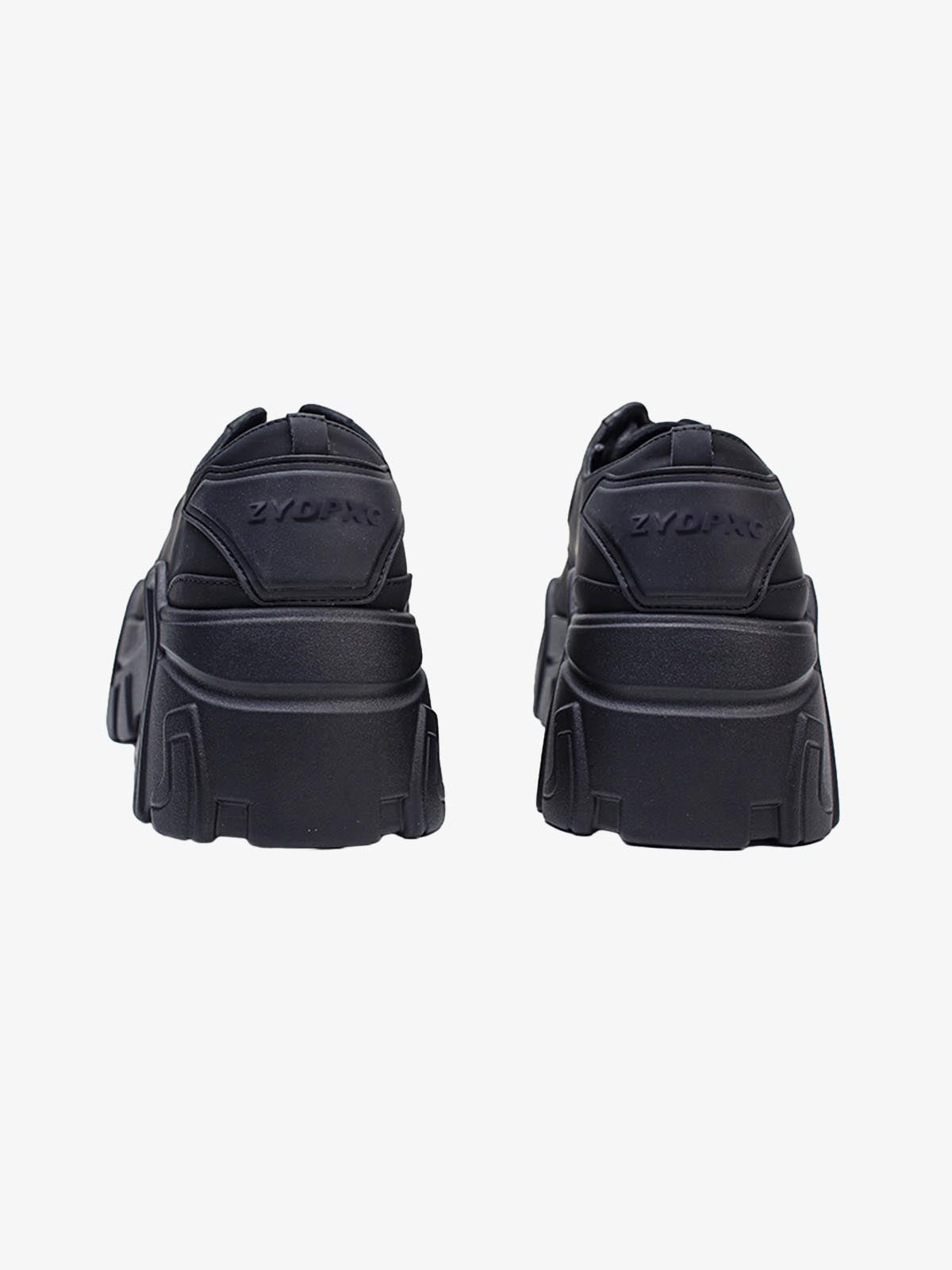 All-Black Platform Shoes 