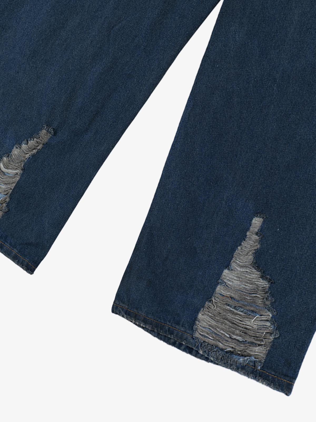 Street Heavy Washed Ripped Jeans 