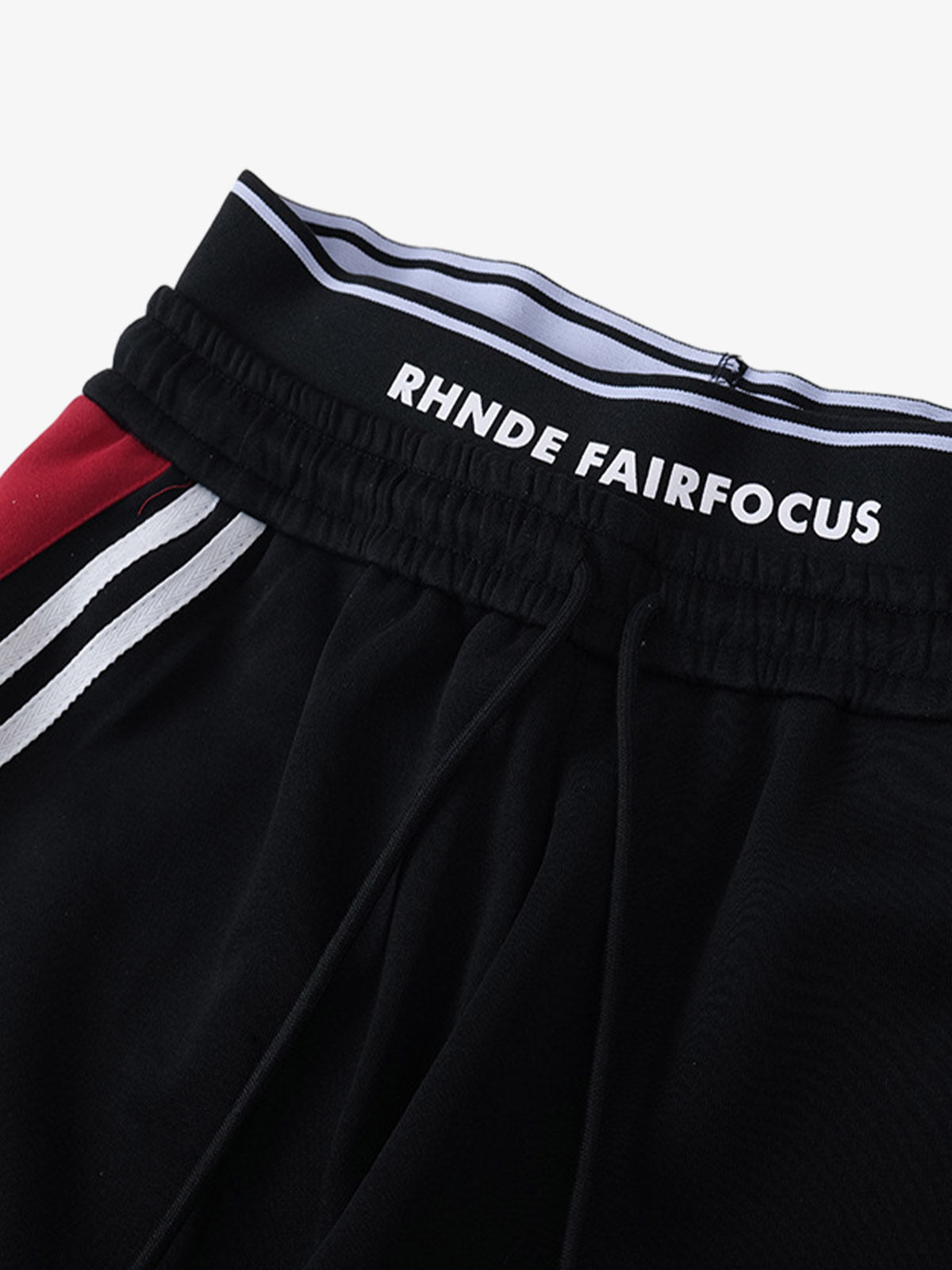 Retro Striped Double Waist Casual Pants 