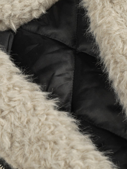 Quilted Puffer Jacket with Faux Fur Trim - Winter Essentials for Ultimate Warmth 