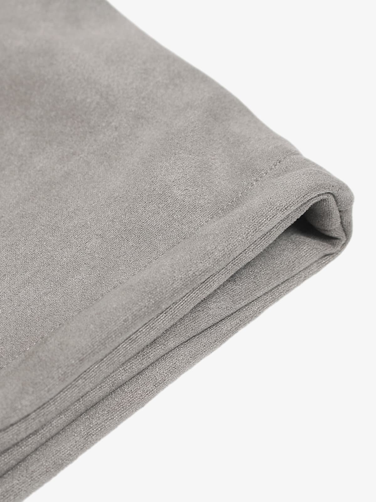 Suede Large Pocket Faux Two-Piece Zipper Short Jacket 