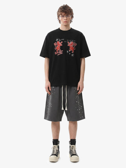 Studded Jersey Sweat Shorts - 2630 