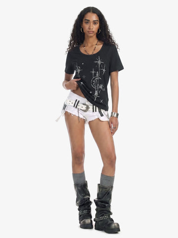 Celestial Graphic Slim Fit T-Shirt 