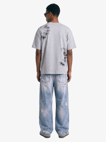 Supermade Deconstructed Pleated Freedom T-Shirt 