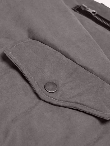 Oversized Reversible Fur Hooded Jacket 