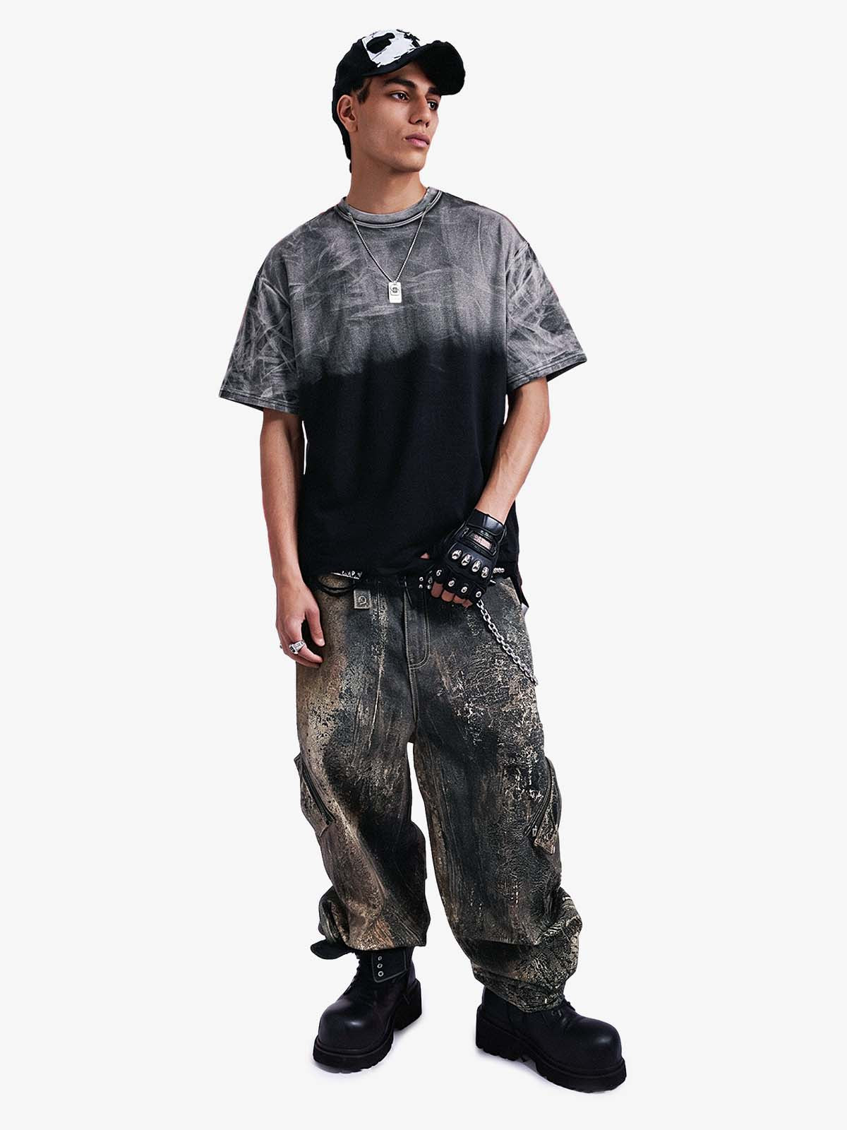 Thesupermade Metal Tag Street Rap T-Shirt 