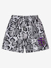 Snakeskin Graphic Athletic Shorts