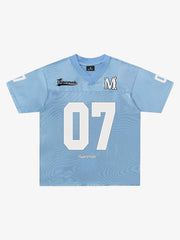 Jersey Loose Satin 07 Stitching Sports T-Shirt 