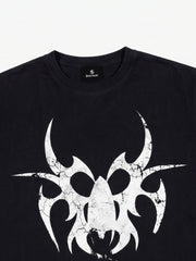 Thorn Print Camo Layered Long Sleeve Tee