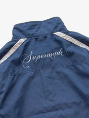 Skeleton Graphic Vintage Track Jacket; Purplish Blue / S, Purplish Blue / M, Purplish Blue / L, Purplish Blue / XL, Purplish Blue / 2XL