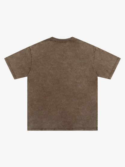 Soccer Ball Lips Graphic T-Shirt 
