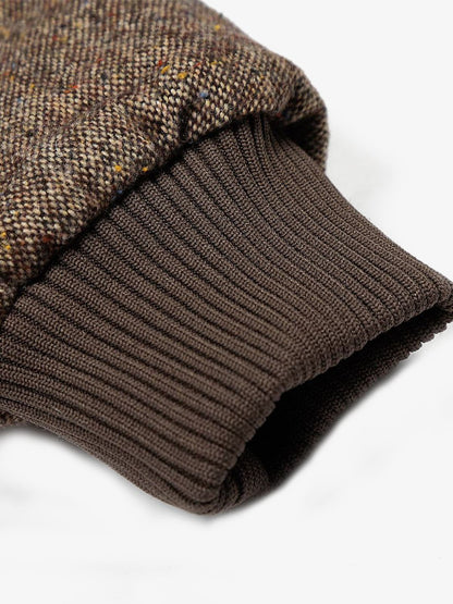 Stylish Bomber Jacket with Faux Fur Collar - Perfect for Casual and Outdoor Wear 