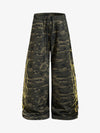 Camo Drawstring Baggy Sweatpants